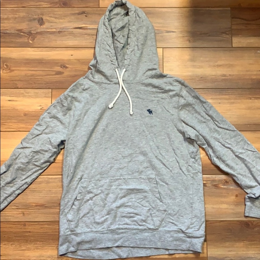 Abercrombie Hoodie - Heather Grey